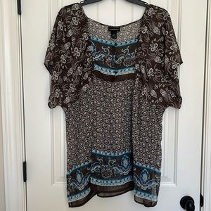 Sheer Lane Bryant Blouse